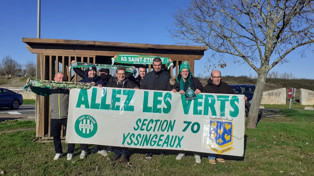 ASSY Section 70 Yssingeaux Associes Supporters ASSE Decembre 2023