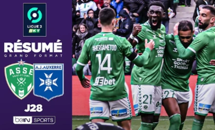 L’ASSE renverse le leader Auxerre
