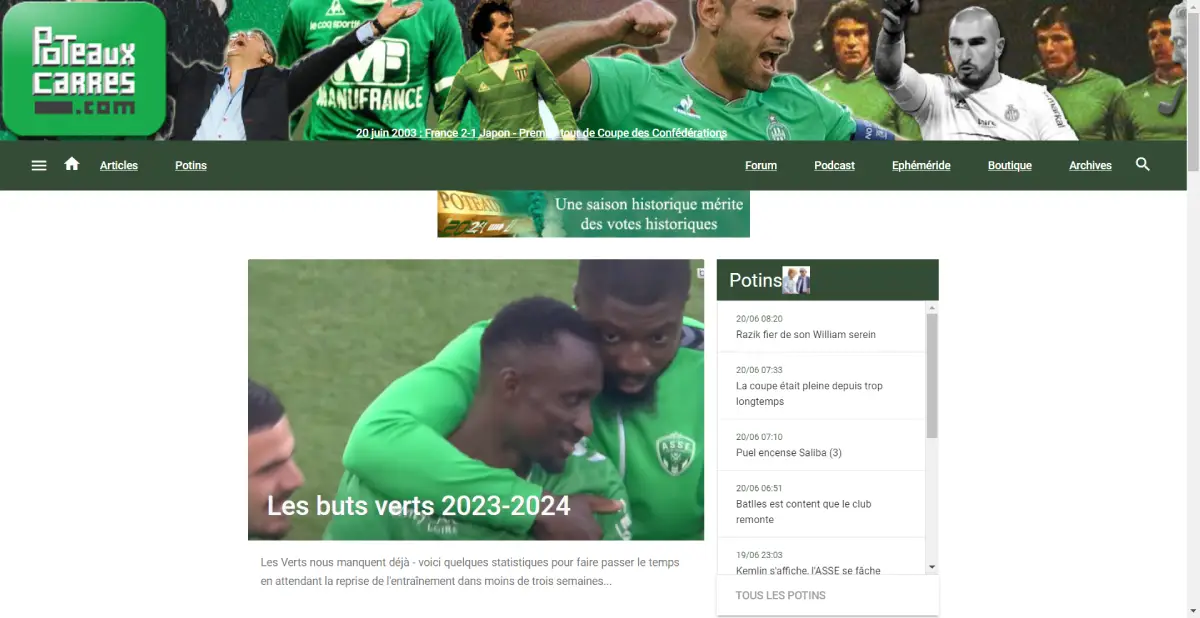 Mise en page poteaux carrés
