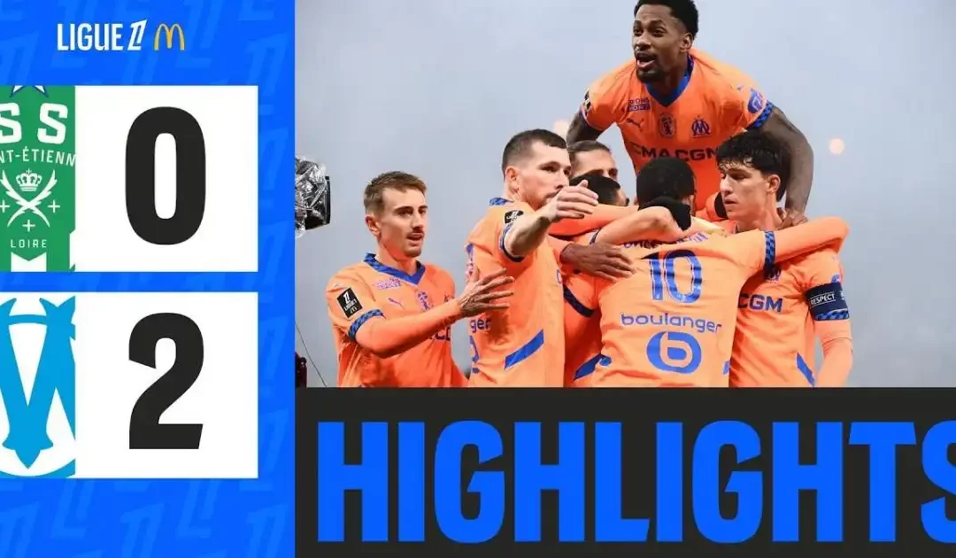 ASSE 0 – 2 Marseille : Un monde d’écart