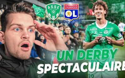 Le derby ASSE – OL : un match gravé à jamais dans les mémoires même pour les influenceurs