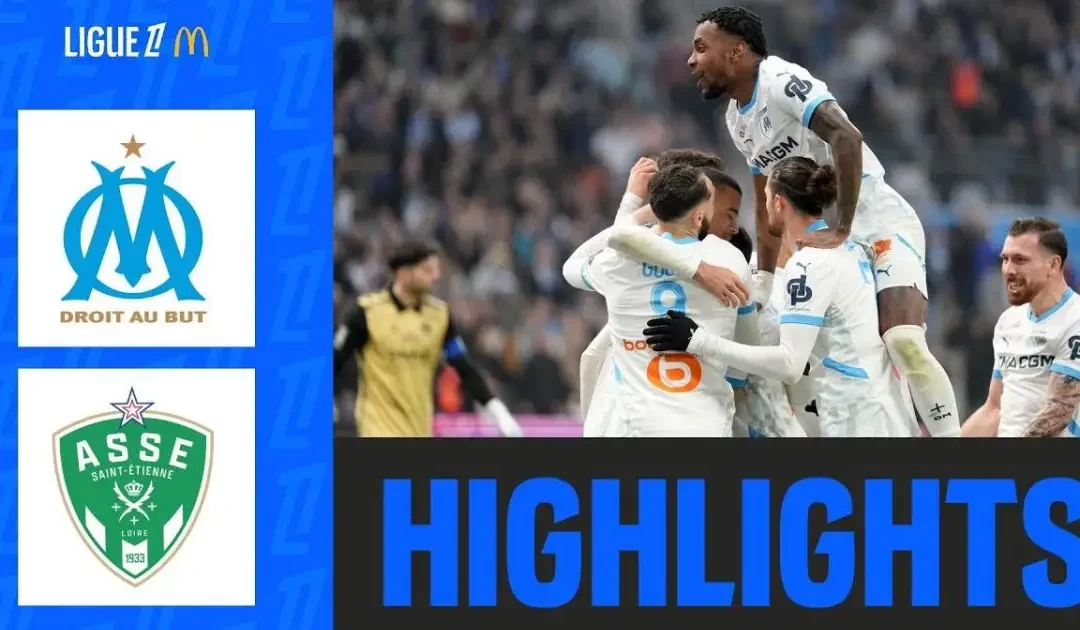 OM 5 – 1 ASSE : résumé vidéo